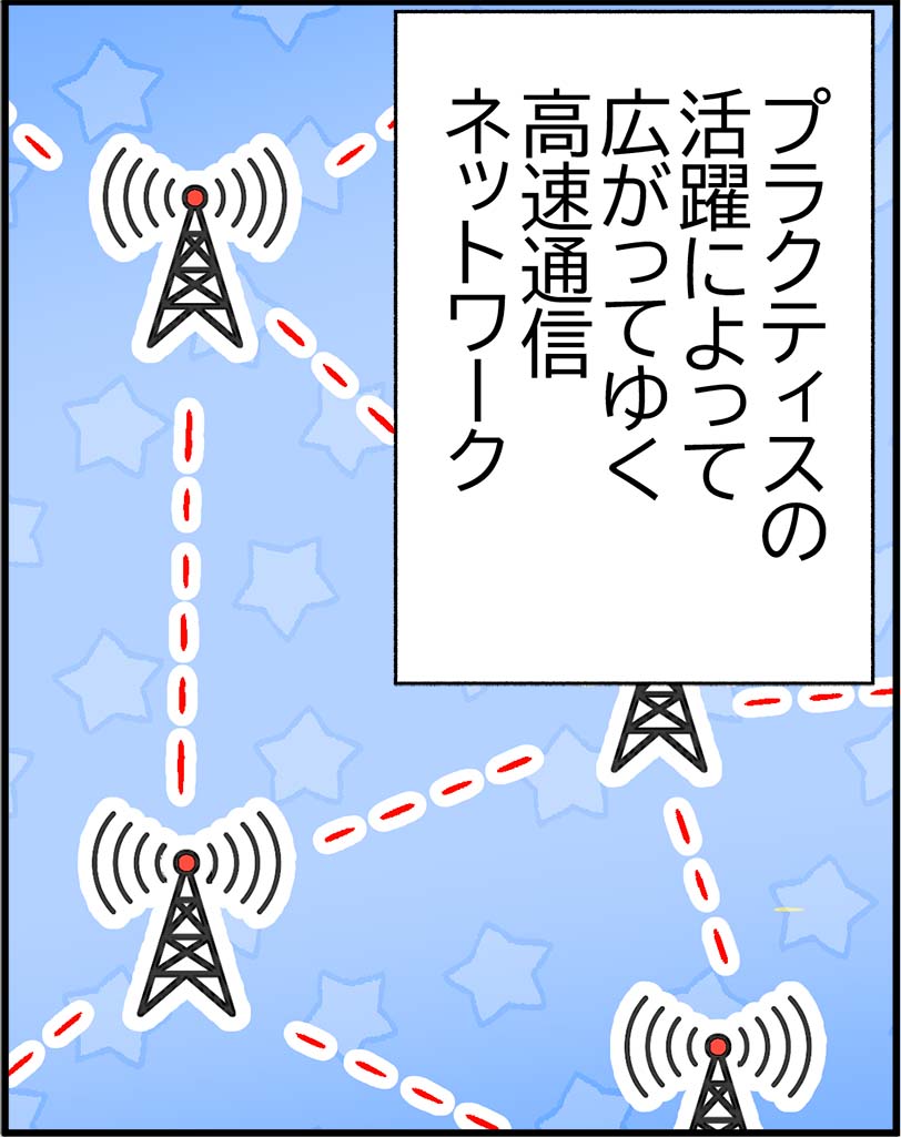 プラクティスの活躍で広がる高速通信ネットワーク